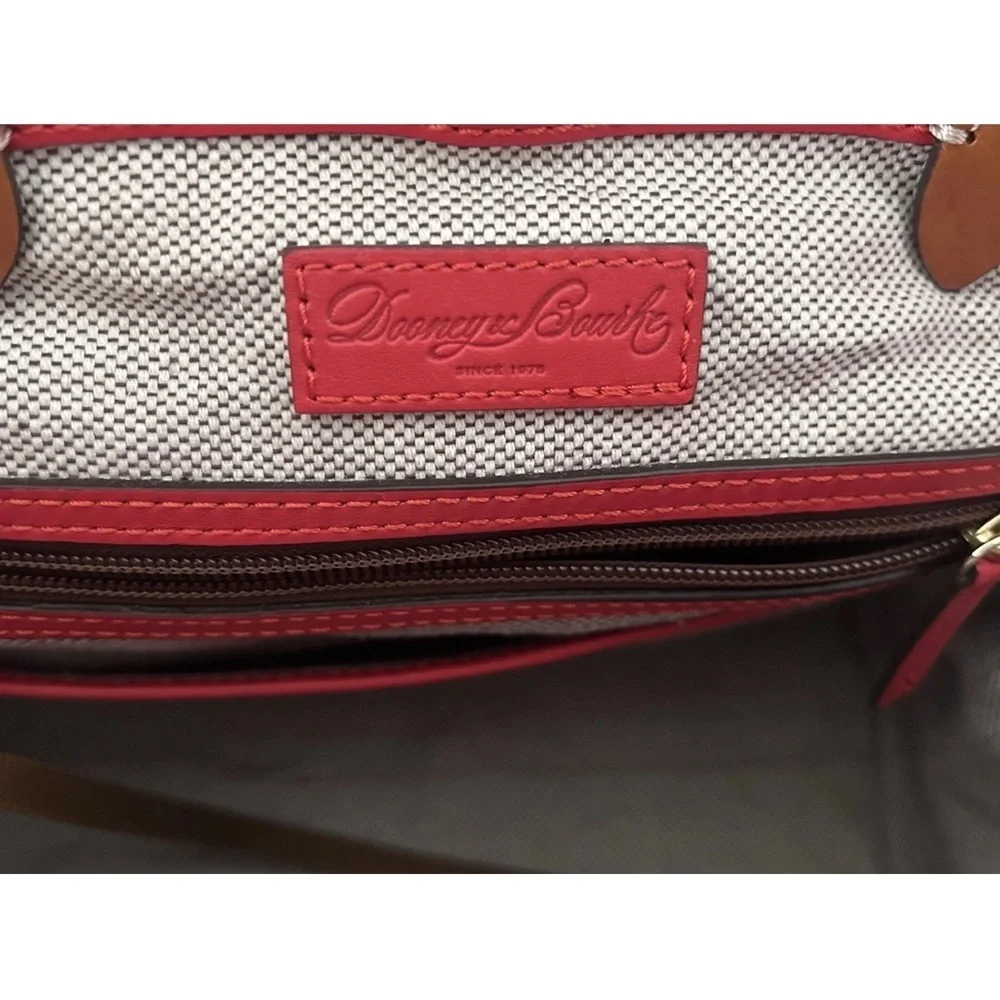 Dooney and Bourke | City Large Dawson LJ050 GE Red Leather Tote Bag
